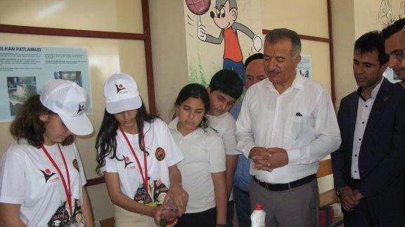 Tekebaşı Ortaokulu Tübitak 4006 Bilim Fuarı Açılışı
