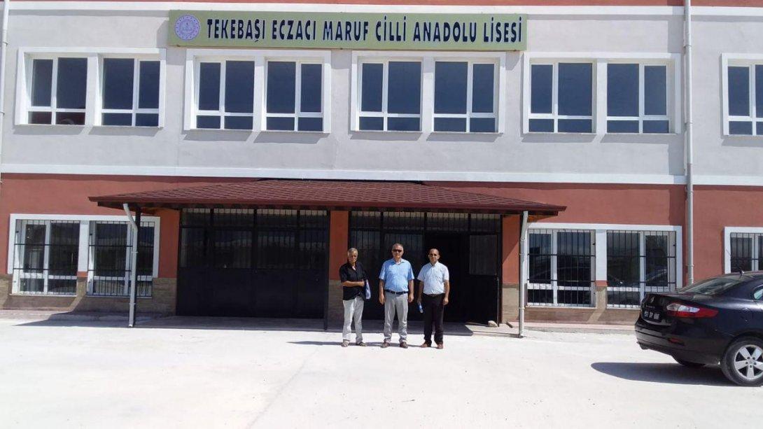 Tekabaşı Eczacı Maruf Cilli Anadolu Lisesi Ziyareti