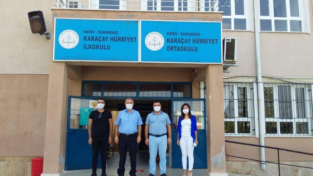 Karaçay Hürriyet İlk-Ortaokulu ve Karaçay İlkokulu Ziyareti.