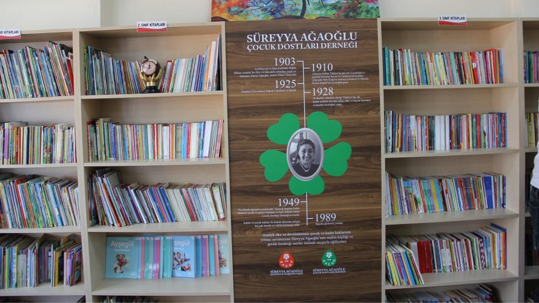 Sıdıka Bedia Kara İlkokulu Kütüphane Açılışı 